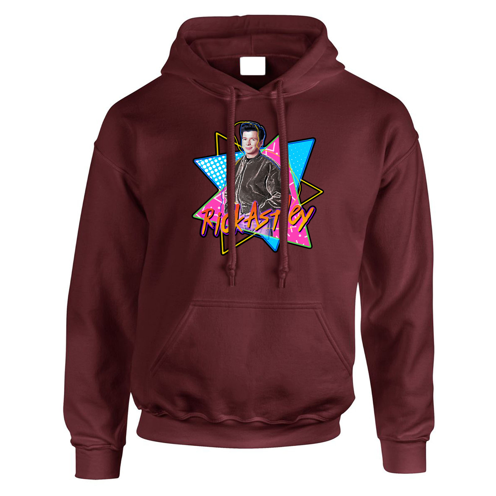 Never Gonna Give Up Rickrolling Funny Rick Roll Pullover Hoodie  : Clothing, Shoes & Jewelry