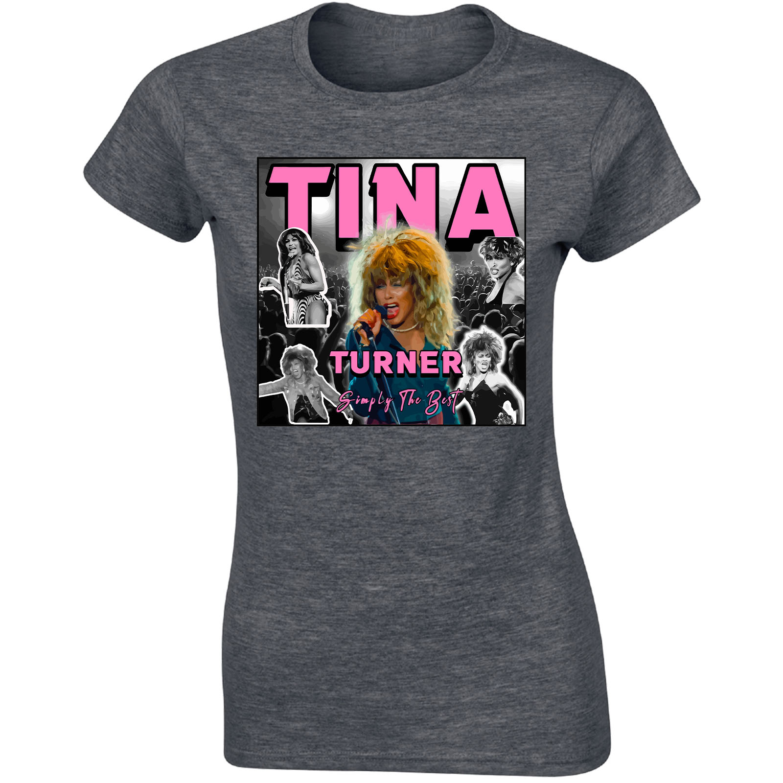 Tina Turner Damen T-Shirt Tribute Musik Sängerin Tanz Rock Art Frauen Geschenk T-Shirt - Bild 14 von 20